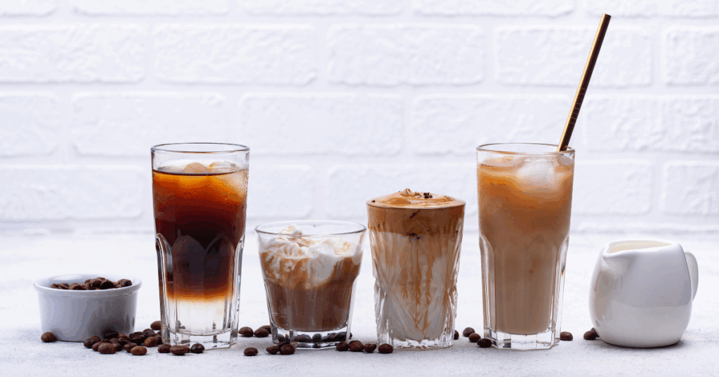 Italian summer coffees